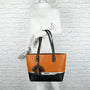Sac cabas femme cuir synthétique camel - vue 4 | Gallantry