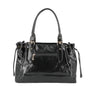 Sac cabas bowling femme simili cuir noir - vue 5 | Flora & co