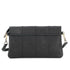Made in Italy Mini sac bandoulière femme cuir noir