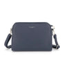 Flora & co Sac bandoulière femme multipoches bleu marine