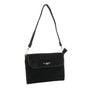 Vue 3 du Petit sac bandoulière daim femme Noir en cuir synthetique par Flora & co.