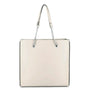 Sac cabas femme similicuir beige - vue principale | Crocochic