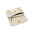 Porte-monnaie femme cuir daim irisé 044 beige - Crocochic