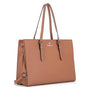 Sac cabas femme similicuir camel - vue 4 | Crocochic