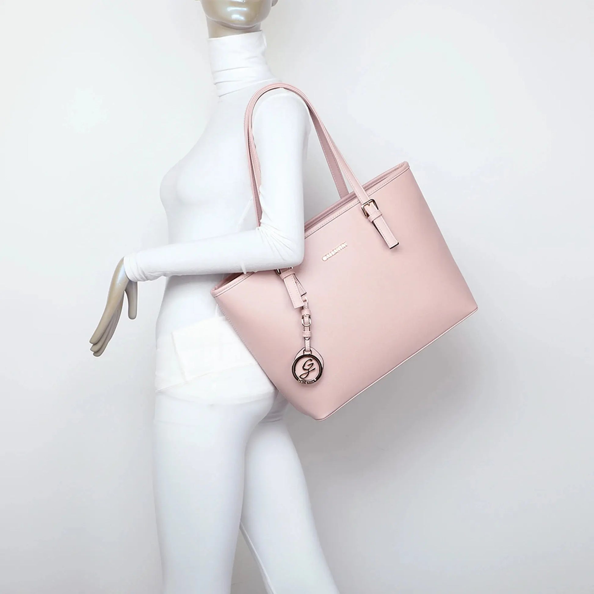 Gallantry Sac à main femme fourre-tout xl rose