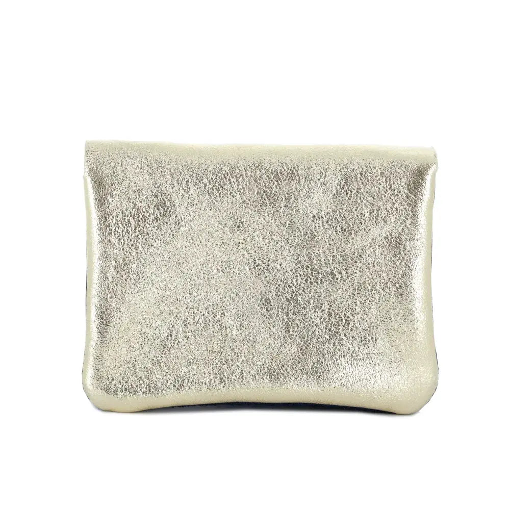 Porte-monnaie cartes cuir suédé irisé 043 rose