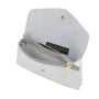 Portefeuille pochette passeport cuir isiré Argent other image 4
