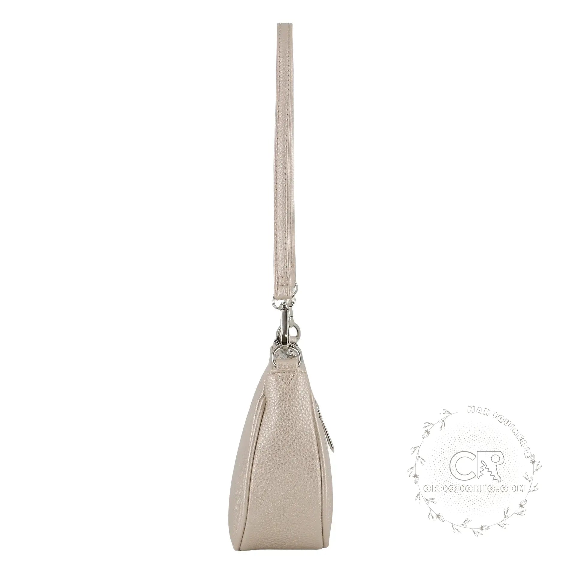 Flora & co Sac baguette avec bandoulière Ivoire
