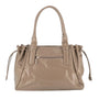 Sac cabas bowling femme cuir synthétique taupe - vue 5 | Flora & co
