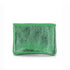 Made in Italy Porte-monnaie femme court cuir irisé 041 vert