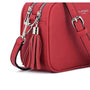 Flora & co Sac caméra bandoulière femme léger rouge foncé