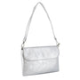 Flora & co Sac bandoulière pochette femme irisé argent