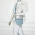 Gallantry Sac banane femme canvas toile bleu clair