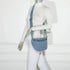 Gallantry Sac banane femme canvas toile bleu