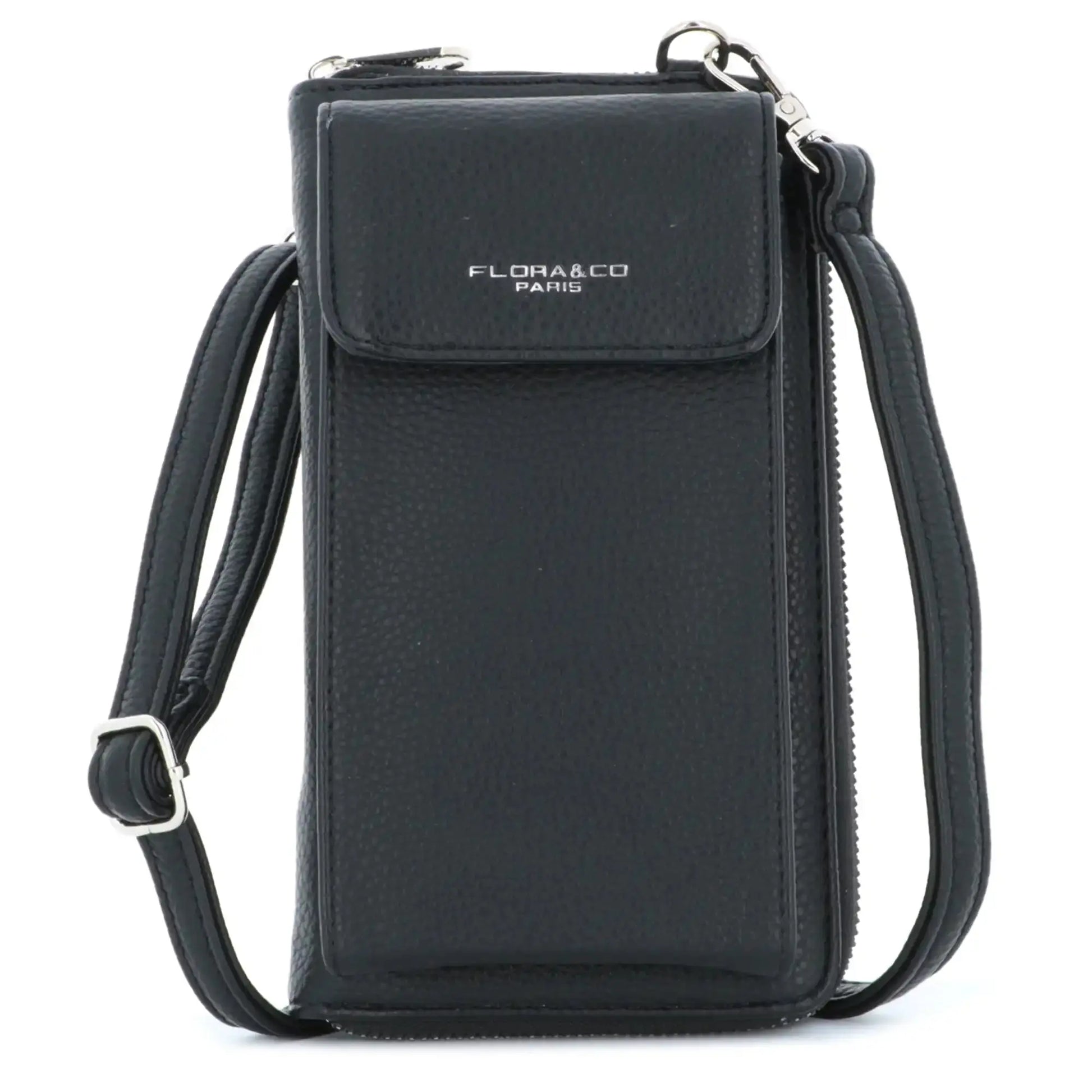 Flora & co Pochette téléphone bandoulière femme noir