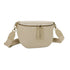 Gallantry Sac banane femme canvas toile taupe