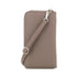Flora & co Pochette téléphone bandoulière femme taupe foncé