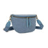 Gallantry Sac banane femme canvas toile bleu