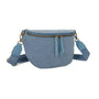 Gallantry Sac banane femme canvas toile bleu