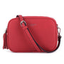 Flora & co Sac caméra bandoulière femme léger rouge foncé