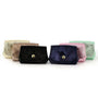 Porte-monnaie cuir souple irisé 04 doré -Made in Italy