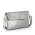 Flora & co Sac bandoulière pochette femme irisé taupe métal