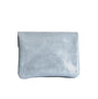 Made in Italy Porte-monnaie femme cuir daim irisé 044 bleu clair
