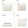 Gallantry Portefeuille monnaie femme matélatissé beige