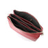 Flora & co Sa ville femme 3 bandoulières multipoches rouge foncé