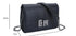 Gallantry Sac bandoulière femme chaîne python noir