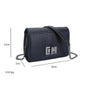 Gallantry Sac bandoulière femme chaîne python noir