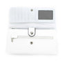 Flora & co Portefeuille chéquier femme tout en un blanc