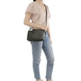 Flora & co Sa ville femme 3 bandoulières multipoches noir