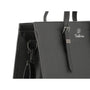 Sac cabas femme simili cuir noir - vue 5 | Crocochic