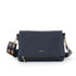 Flora & co Sac bandoulière large multipoches bleu