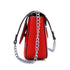 Gallantry Sac bandoulière chaîne femme rigide rouge