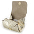 Porte-monnaie cuir souple irisé 04 or clair Made in Italy