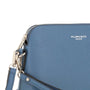 Flora & co Sac bandoulière femme dragonne bleu jean