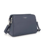 Flora & co Sac bandoulière femme multipoches bleu marine