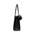 Gallantry Sac cabas femme pompon fourrure a4 noir