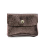 Vue princ. du Porte-monnaie femme cuir italien irisé 041 Chocolat par Made in Italy.