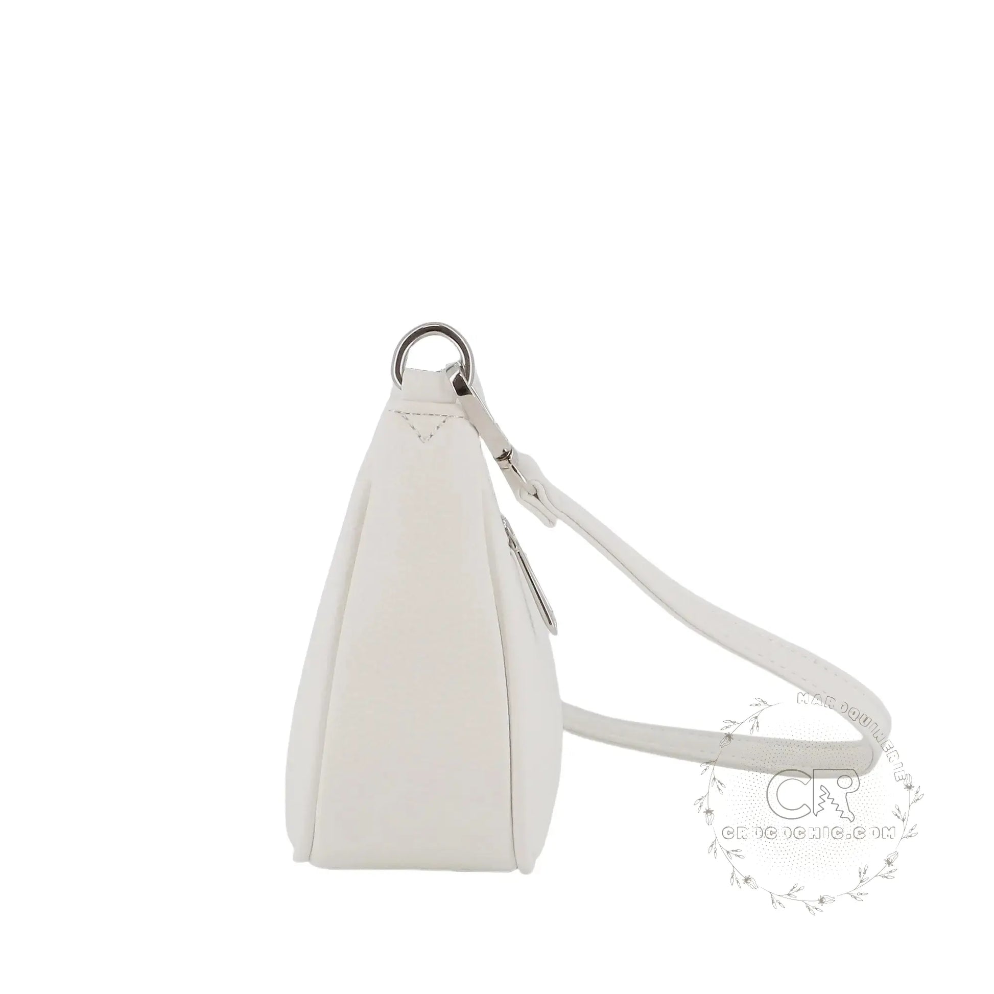 Flora & co Sac baguette avec bandoulière Blanc