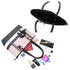 Gallantry Sac cabas femme a4 multicolore rayure noir