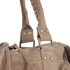 Grand sac cabas bowling cuir suédé femme Taupe other image 5