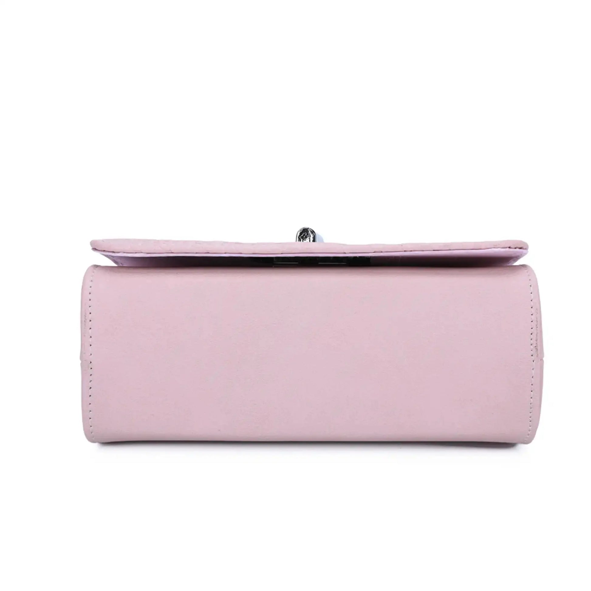Gallantry Sac bandoulière femme chaîne python rose