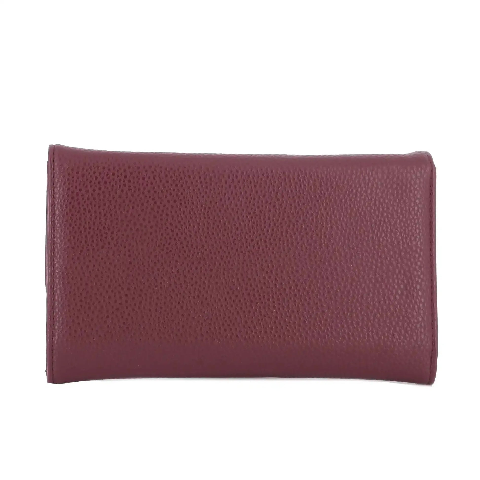 Beige flexible women's checkbook wallet
