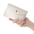 Flora & co Porte-monnaie portefeuille femme mi-long Ivoire