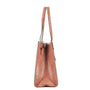 Sac cabas femme cuir synthétique camel - vue 5 | Crocochic