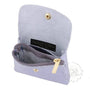 Porte-monnaie femme court cuir irisé Lilas other image 5