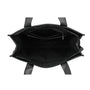 Sac cabas bandoulière femme simili cuir noir - vue 5 | Gallantry